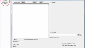 Digital PhotoFramer screenshot