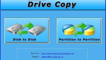 MiniTool Drive Copy screenshot