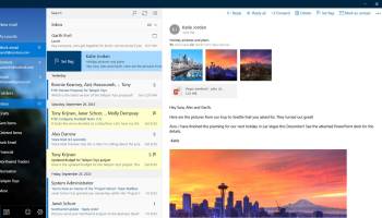 Mail, Calendar, People, and Messaging screenshot