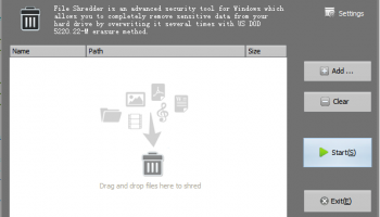 File Shredder screenshot