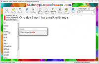 ROBO Kids Typing Software screenshot