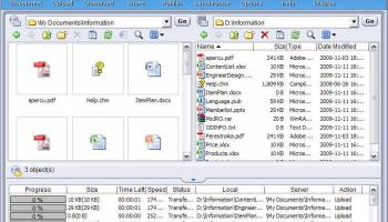 DriveHQ FileManager (with Cloud File Server and FTP Hosting service) screenshot