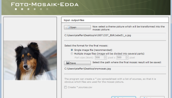 Foto-Mosaik-Edda Portable screenshot