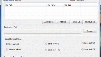 DBX Converter screenshot