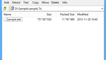 Easy 7-Zip screenshot