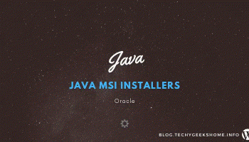 MSI Installers for Java screenshot