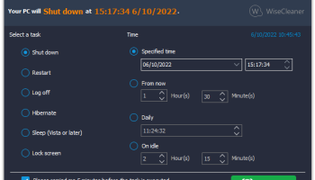 Wise Auto Shutdown screenshot