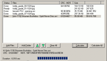 F CRC Calculator screenshot