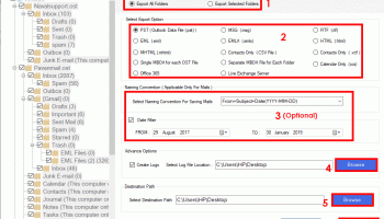 MailsDaddy OST to PST Converter screenshot
