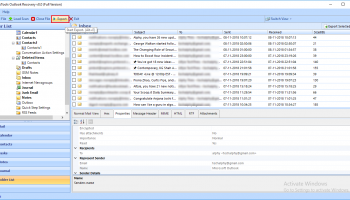 SysTools Outlook Recovery screenshot