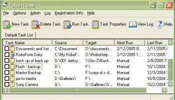 FolderClone Professional Edition screenshot