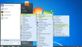 Start Menu XP screenshot