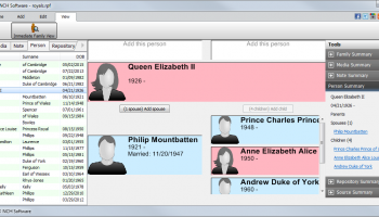Redwood Family Tree Software Free screenshot
