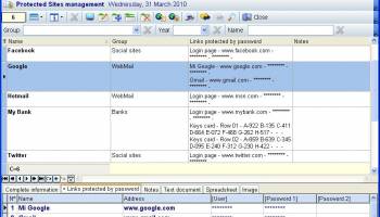 MSD Passwords screenshot