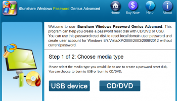 Windows Password Genius Advanced screenshot