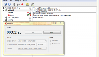Mumble screenshot