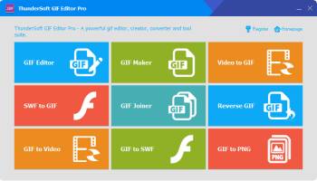 ThunderSoft GIF Editor Pro screenshot