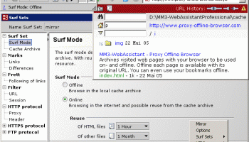 MM3-WebAssistant - Proxy Offline Browser - Pro screenshot