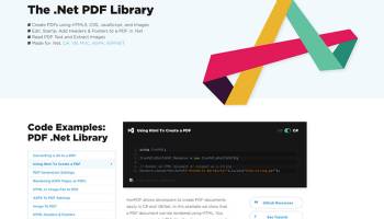 The .Net PDF Library screenshot