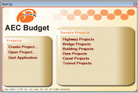AEC Budget screenshot