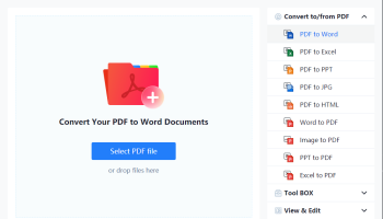 WorkinTool PDF Converter screenshot