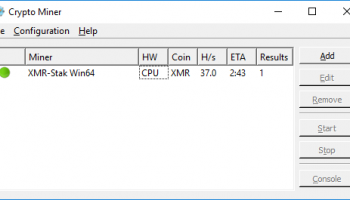 Crypto Miner screenshot