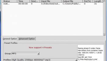 Audio to MP3 Converter screenshot