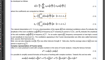 MathML Kit for Adobe Creative Suite screenshot