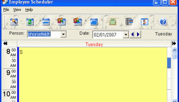 Employee Scheduler screenshot