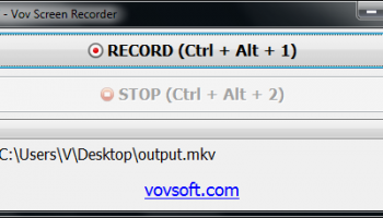 Vov Screen Recorder screenshot