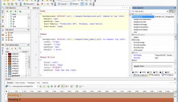 TopStyle Pro screenshot