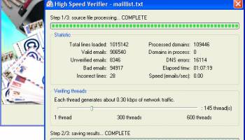 High Speed Verifier screenshot