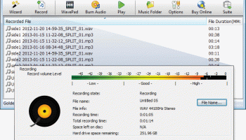 Golden Records Analog to CD Converter screenshot