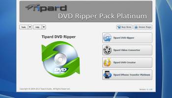Tipard DVD Ripper Pack Platinum screenshot
