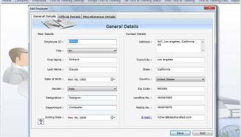 Staff Tour Scheduling Program screenshot