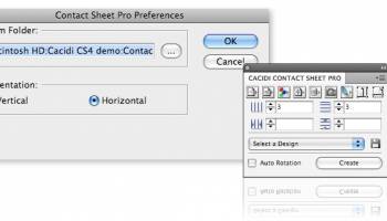 Cacidi Contact Sheet Pro screenshot