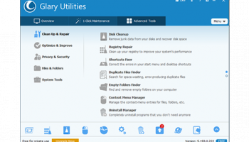 Portable Glary Utilities screenshot