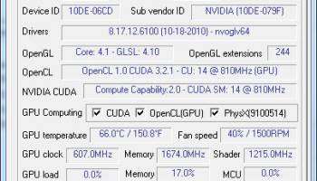 Portable GPU Caps Viewer screenshot