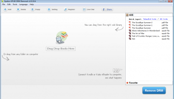 Epubor ePUB DRM Removal screenshot