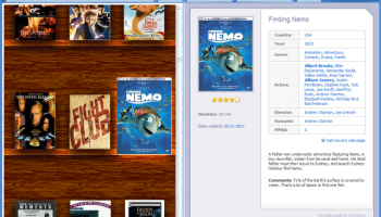 DVD Inventory screenshot