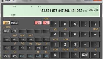 HiPER Calc screenshot