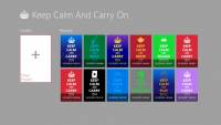 Keep Calm for Win8 UI screenshot
