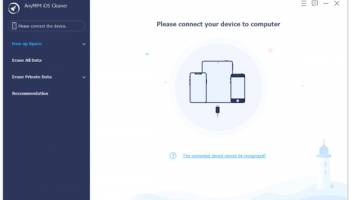 AnyMP4 iOS Cleaner screenshot