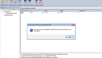 OLM to PST Converter screenshot