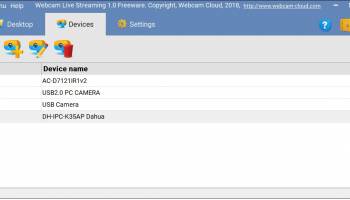 Webcam Live Streaming screenshot