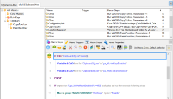 Macro Toolworks, Professional Edition screenshot