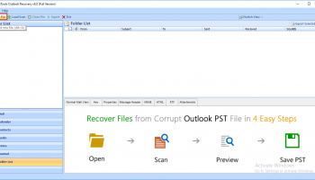 CubexSoft PST Recovery screenshot