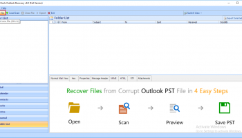 CubexSoft PST Recovery screenshot