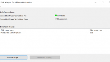 Disk Adapter For VMware Workstation screenshot
