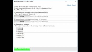 PicsResizer screenshot